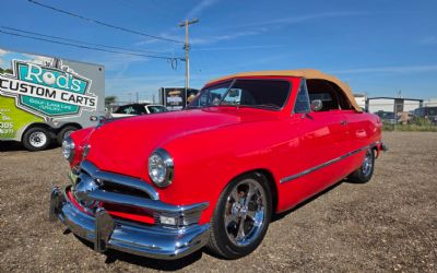 Photo of a 1950 Ford Custom Deluxe Shoebox Convertible Restomod for sale