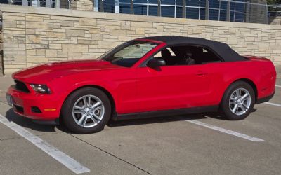 Photo of a 2012 Ford Mustang V6 Convertible for sale