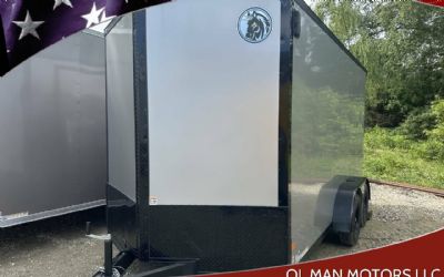 Photo of a 2026 Darkhorse Cargo 7 X 14 3500 Series W/ Blackout PKG. - 7K GVW for sale