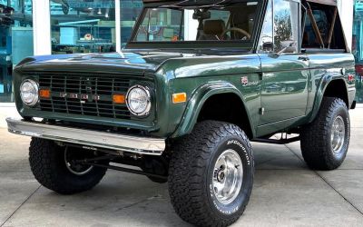Photo of a 1971 Ford Bronco SUV for sale