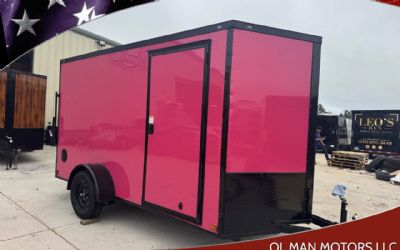 Photo of a 2027 Titanium Cargo 6 X 12 Pink W/ Blackout PKG. for sale