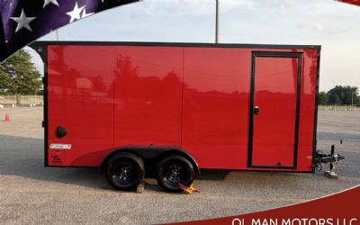 2027 Haulmark 7 X 16 Passport W/ Phantom/Blk. PKG. -7K GVW