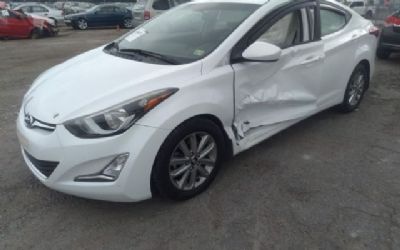 Photo of a 2016 Hyundai Elantra SE for sale