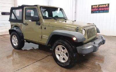Photo of a 2013 Jeep Wrangler Sport for sale