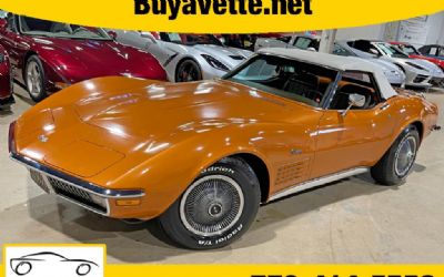 Photo of a 1971 Chevrolet Corvette Convertible *protect-O-Plate, Survivor, Believed TO BE 40K MILES* for sale