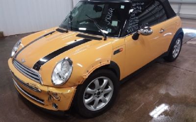 2008 Mini Cooper Convertible 