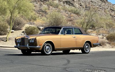 1972 Rolls-Royce Corniche Mulliner Park Ward Two Door Saloon (fhc Fixed Head Coupe (fhc)