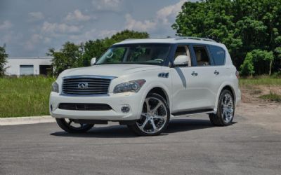 Photo of a 2012 Infiniti QX56 4 Wheel Drive With Custom Rims for sale