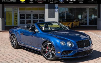 Photo of a 2017 Bentley Continental for sale