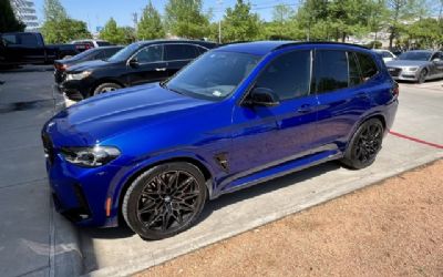 2022 BMW X3 M Competition Package Executive PKG Loaded $84K Msrp