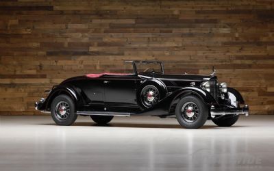 Photo of a 1934 Packard Twelve 1107 Coupe Roadster for sale