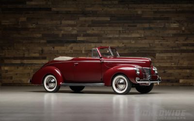 Photo of a 1940 Ford Deluxe Restomod Convertible for sale