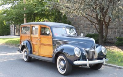 Photo of a 1939 Ford V-8 Deluxe Woody Wagon for sale