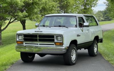 Photo of a 1989 Dodge Ramcharger SUV for sale